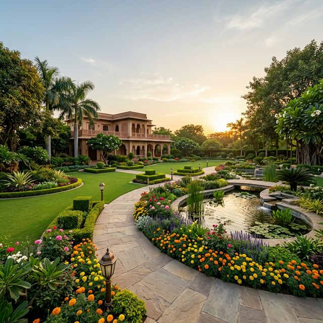 Best landscaping and gardening services in Lucknow by Green Ganga Associates