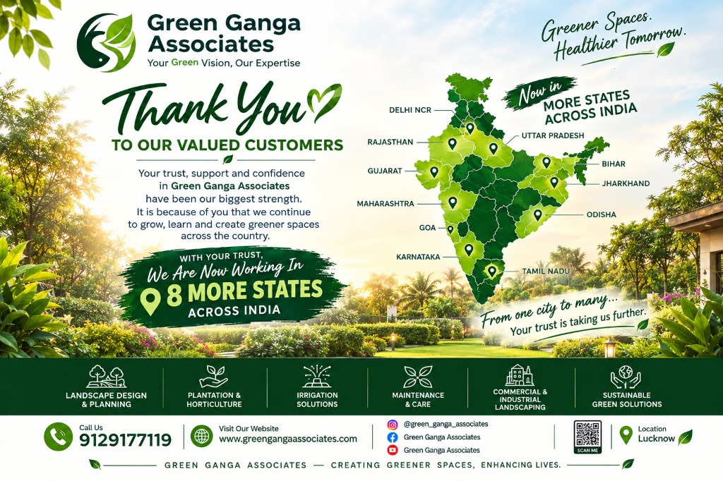 Green Ganga Associates - Now Working in 8+ More States Across India Banner